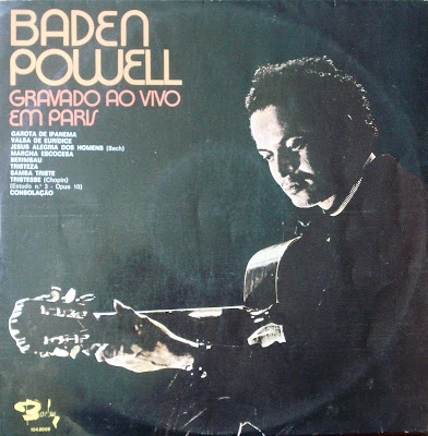 Baden Powell  – Gravado Ao Vivo em Paris (1973)