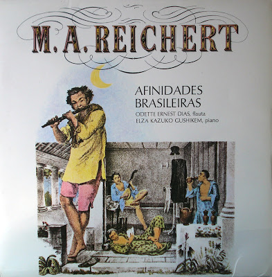 Odette Ernest Dias (Flauta) e Elza Kazuko Gushikem (Piano) – Afinidades Brasileiras (1985)
