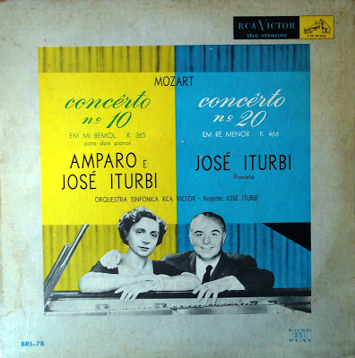 Amparo e José Iturbi – Mozart – Concerto Nº 10/Concerto Nº 20