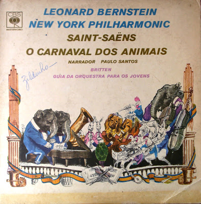 Paulo Santos, Leonard Bernstein e New York Philarmonic