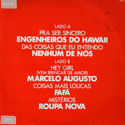Engenheiros do Hawaii, Nenhum de Nós, Marcelo Augusto, Fafá de Belém e Roupa Nova – MIX (1991)