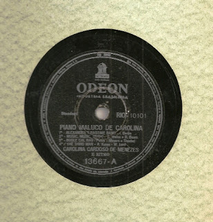 Carolina Cardoso de Menezes – 78 RPM