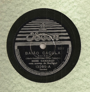 Hebe Camargo – 78 RPM