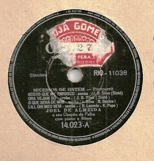Joel de Almeida – 78 RPM