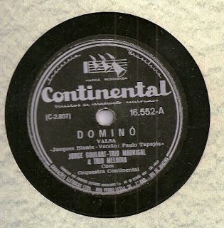 Jorge Goulart, Trio Madrigal e Trio Melodia – 78 RPM