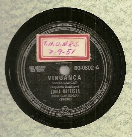 Linda Baptista – 78 RPM