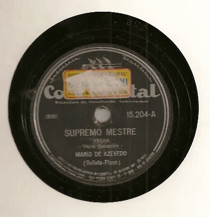 Mário de Azevedo – 78 RPM