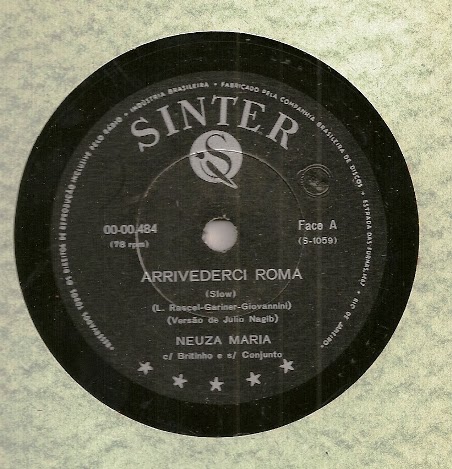 Neuza Maria – 78 RPM