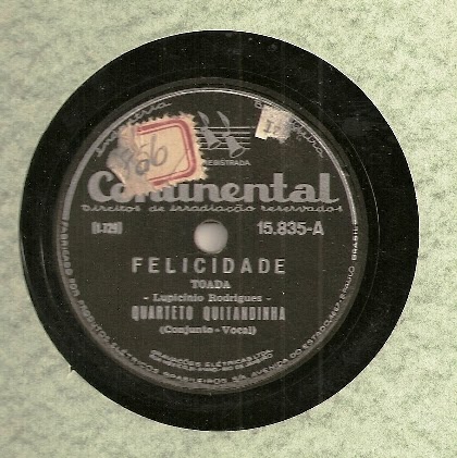 Quarteto Quitandinha – 78 RPM