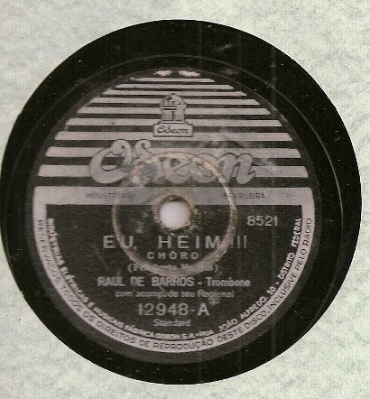 Raul de Barros – 78 RPM