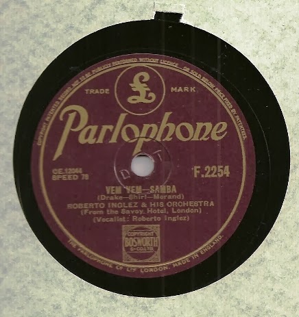 Roberto Inglez – 78 RPM