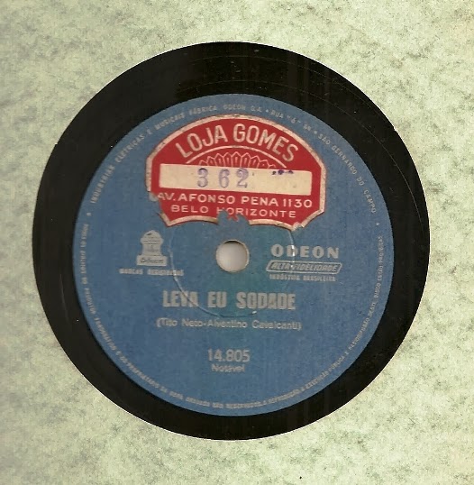 Nilo Amaro e Seus Cantores de Ébano – 78 RPM