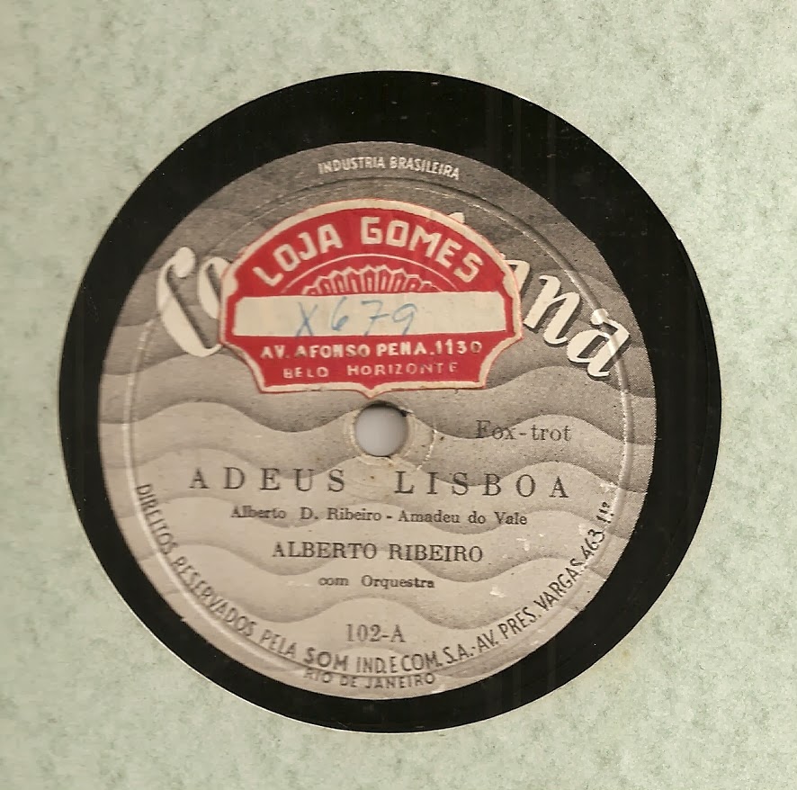Alberto Ribeiro – 78 RPM