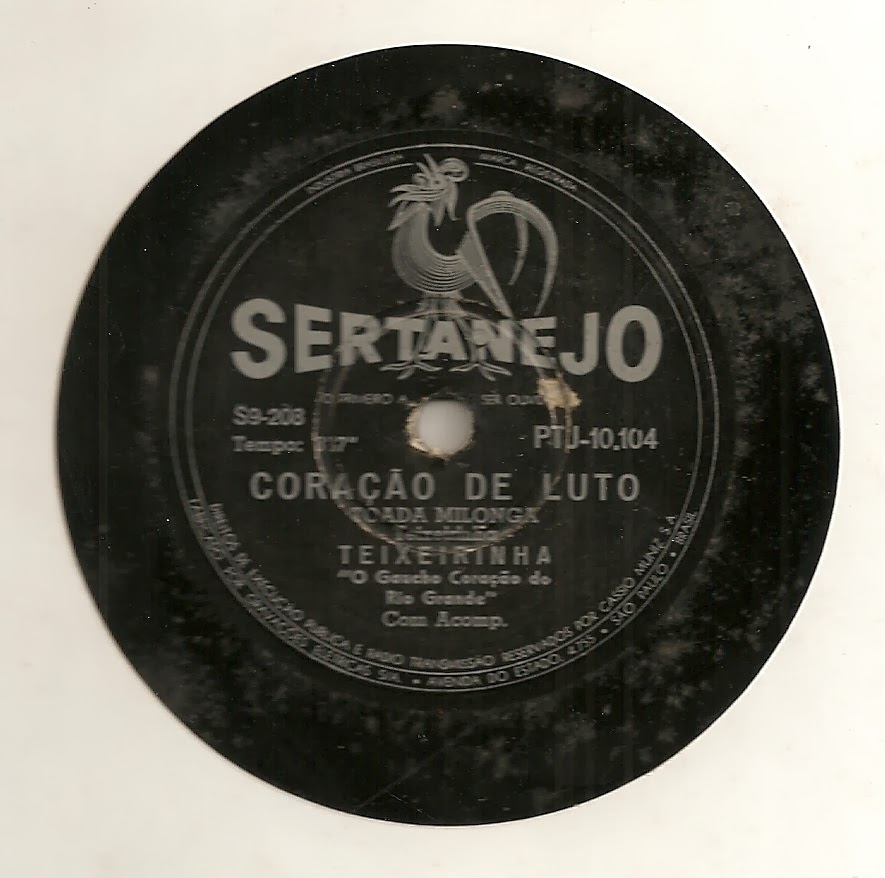 Teixeirinha – 78 RPM