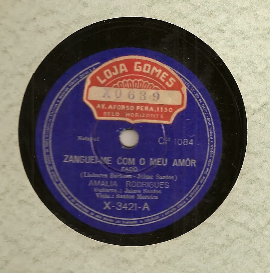 Amália Rodrigues – 78 RPM