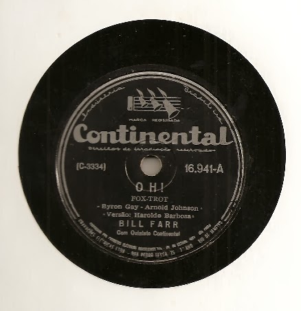 Bill Farr – 78 RPM