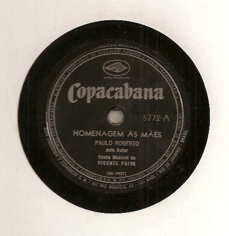 Paulo Roberto e Black-Out – 78 RPM