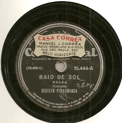 Sexteto Piratininga – 78 RPM