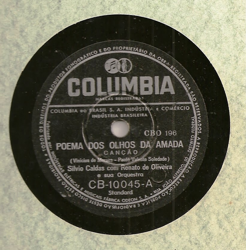 Silvio Caldas e Renato de Oliveira – 78 RPM