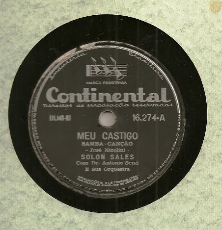 Sólon Sales – 78 RPM