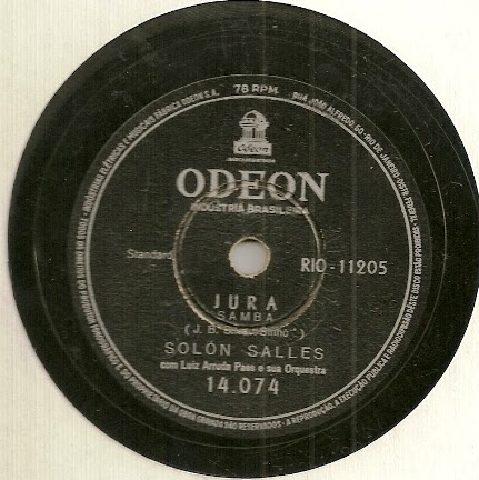 Sólon Sales – 78 RPM