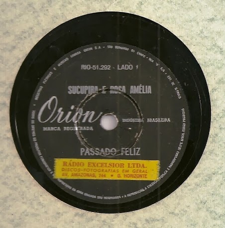 Sucupira e Rosa Amélia – 78 RPM